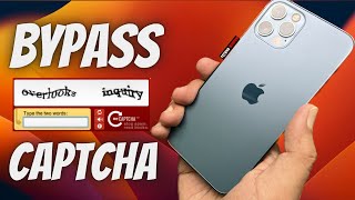 How to Bypass CAPTCHAs on iPhone and Mac