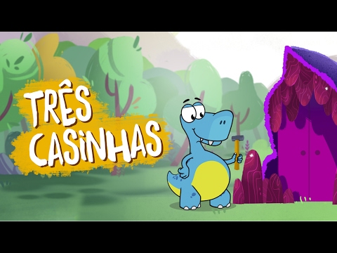 Amigossauro - Três Casinhas (Clipe Infantil) ♫