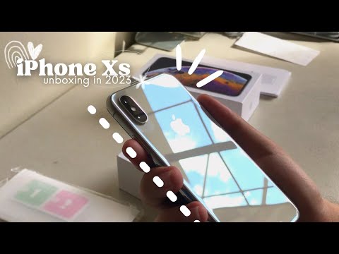✨ iPhone Xs unboxing in 2023 ✨
