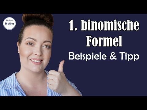 1. binomische Formel | Erklärung, Beispiele und Trick by einfach mathe!
