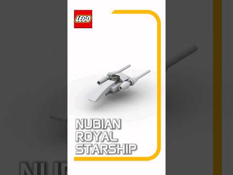 LEGO Star Wars | Nubian Royal Starship | #lego  #starwars #animation