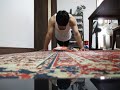 腕立て500回+アブローラー165回 500 Push ups in one set #85