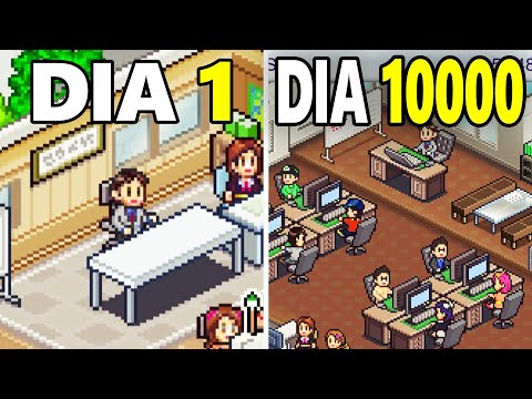 Eu joguei 10000 dias em Game Dev Story