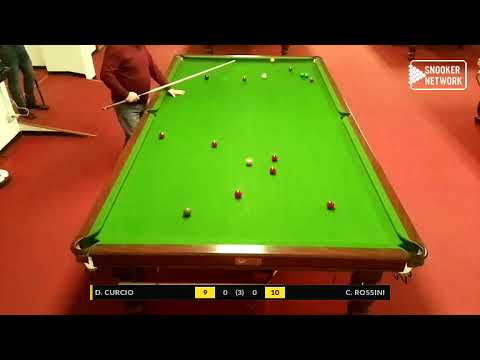 TORINO SNOOKER CLUB - REG. FIBIS PIEMONTE CAT. C 2020/21 - D. CURCIO vs C. ROSSINI