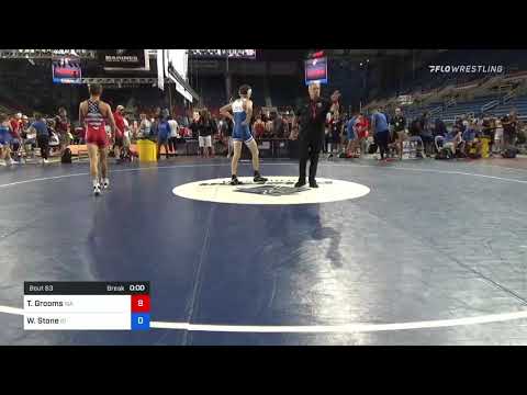 126 Lbs Round Of 128 - Benjamin Smith, Arkansas Vs Collin Guffey, California C58e