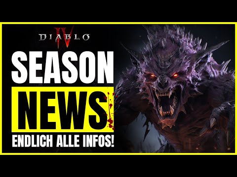 Diablo 4 UPDATE🚨 Das erwartet uns in SEASON 1! Neue Inhalte, Release Date & mehr