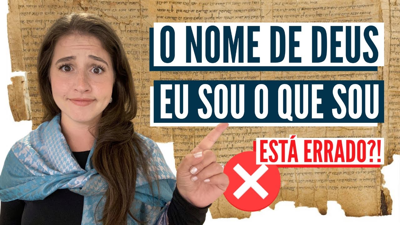 Watch Now QUAL É O NOME DE DEUS NA BÍBLIA NÃO É SOU O QUE SOU! QUAL É O NOME DE DEUS NA BÍBLIA NÃO É SOU O QUE SOU!