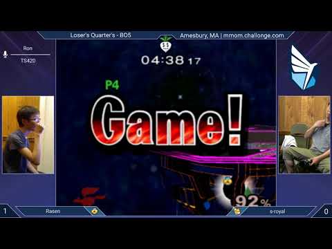 MMOM153 SSBM - Rasen (Sheik) vs. s-royal (Fox) - Melee LQF