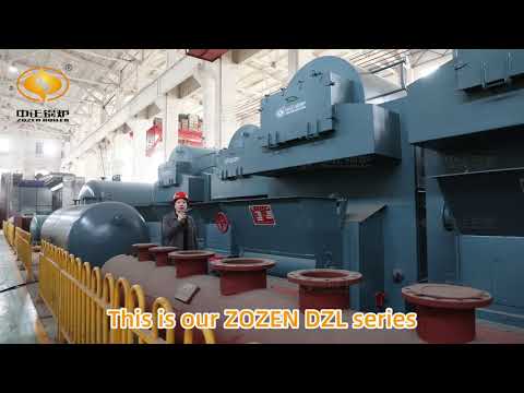 2-75 ton/hr coal(biomass) fired chain grate boiler