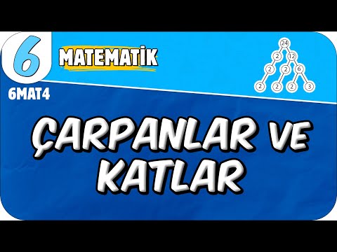 Çarpanlar ve Katlar 📘 6. Sınıf Matematik #2025