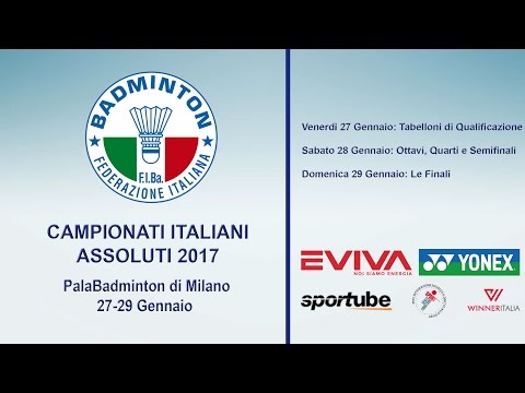 Campionati Italiani Assoluti 2017 - 29 gennaio Le Finali