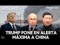 NOTICIERO: Trump pone en alerta máxima a China, Rusia lanza un ataque masivo en Kiev y Europa avisa