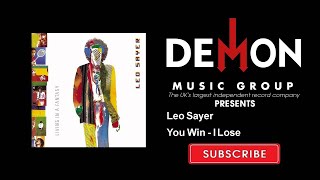 Leo Sayer - You Win - I Lose