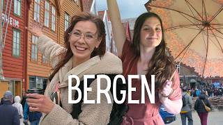 Travel vlog - What to do in Bergen, Norway - Locals guide to Bergen's coziest untouristy places (on a rainy day)