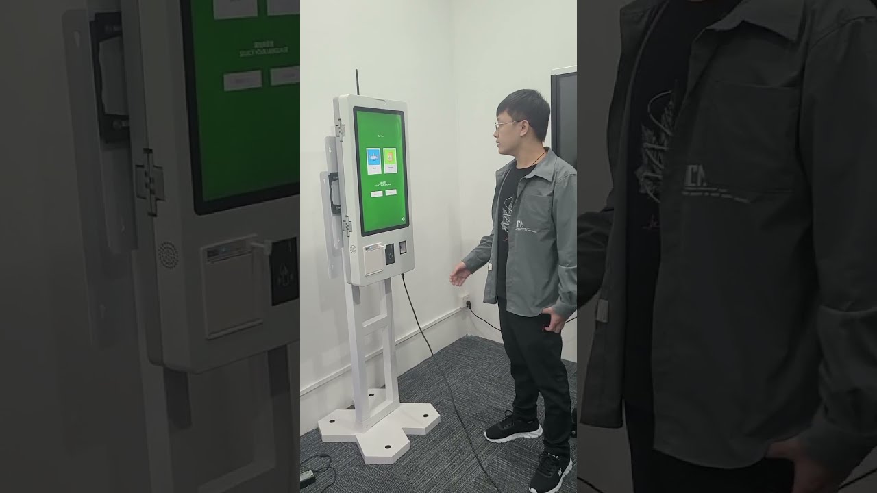 self service ordering kiosk with software