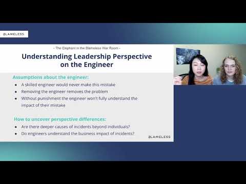 SREcon21 - Elephant in the Blameless War Room—Accountability