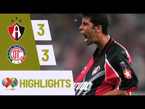 Atlas F.C. Vs. Toluca FC | Game Highlights | Verano 1999 Final- Ida