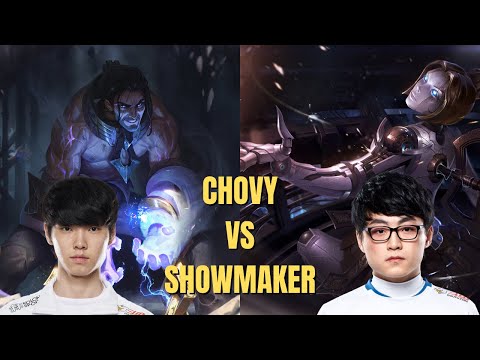 HLE CHOVY PLAYS SYLAS VS DK SHOWMAKER ORIANNA | KR PATCH 11.7