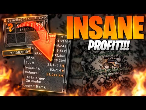 INSANE FARM 21KKS IN ONE HOUR PLAYING TIBIA (750TC) CIPSOFT RELEASES CONTROVERSIAL UPDATES IN INGAME