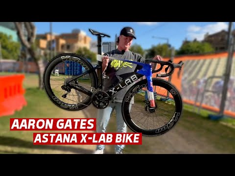 Aaron Gate's Team Astana X-Lab Team Bike!   (Tour Down Under)