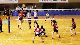 【2025国スポ近畿・女子】京都vs兵庫　第１セット＜女子バレーボール＞
