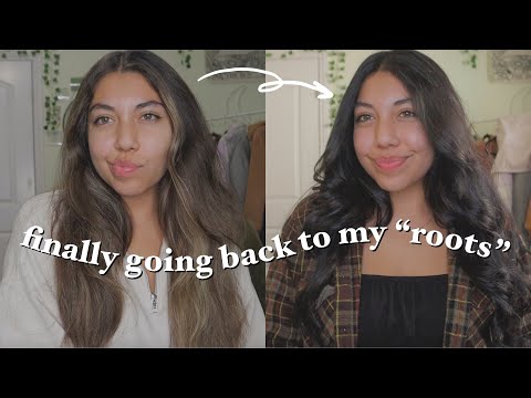 dyeing my hair at home by myself!! | ion permanent...