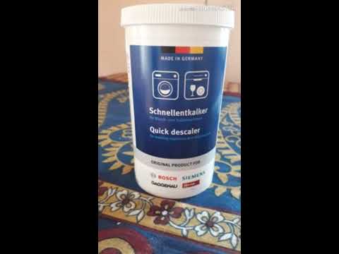 Bosch Descaler review/washing machine drum cleaning