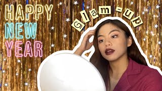 GLAMMING UP FOR 2021! 🎉 | New Year Make-Up Look ft. Palladio Beauty 💄💋