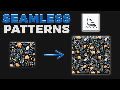 Wie man nahtlose Muster auf Midjourney erstellt