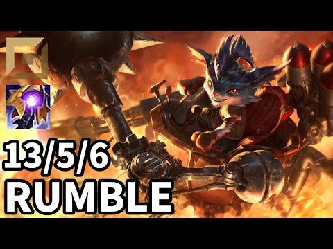 Rumble Top vs Gangplank - Ranked Grandmaster - Patch KR 12.16