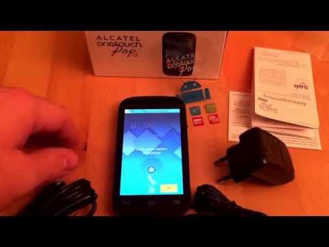 alcatel one touch pop c2 Unboxing and test