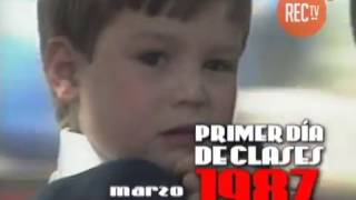 Vuelta a clases en Chile en los 80 y 90