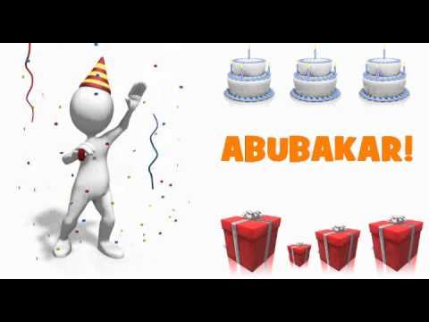 HAPPY BIRTHDAY ABUBAKAR!
