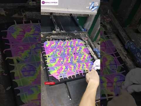 Pop It Manufacturing #popit #kids #toys #shorts #ytshorts