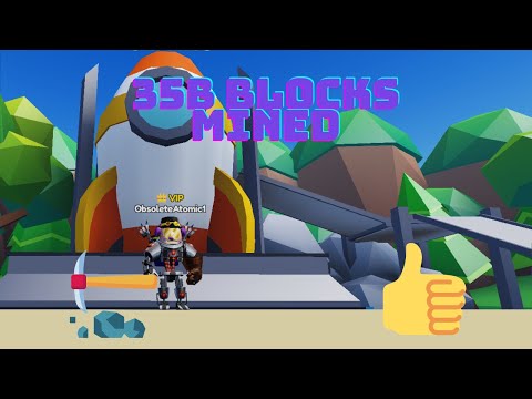 Roblox| Mining Simulator 2 reaching 35B blocks mined!