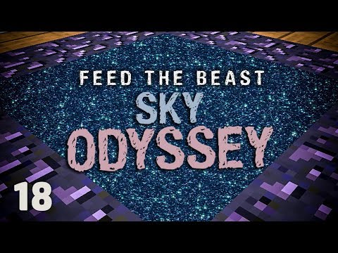 FTB Sky Odyssey Ep. 18 End Portal + Deep Mob Learning
