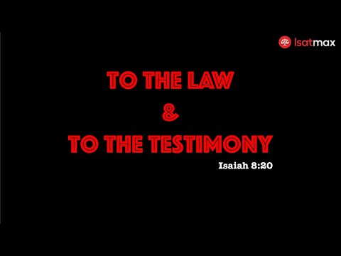 Episode 9 | To The Law & To The Testimony
