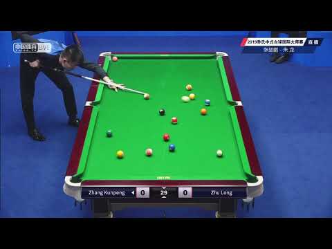 Zhang Kunpeng VS Zhu Long - L16 - 2019 World Chinese Pool Masters Handan Station
