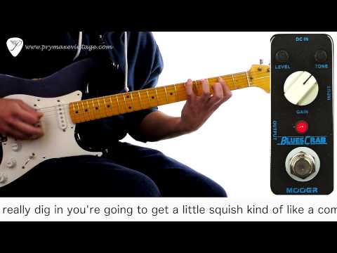 Mooer MBD1 Blues Crab Drive Gitarreneffekt