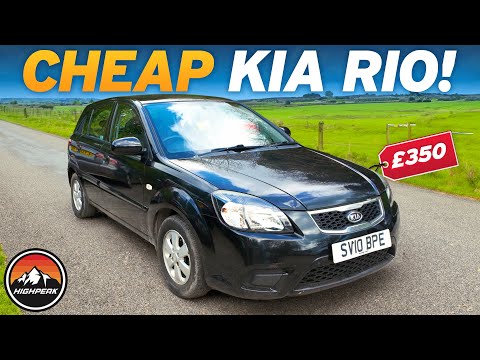 I BOUGHT A CHEAP KIA RIO FOR £350!