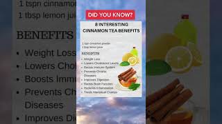 8 Interesting cinnamon tea benefits
