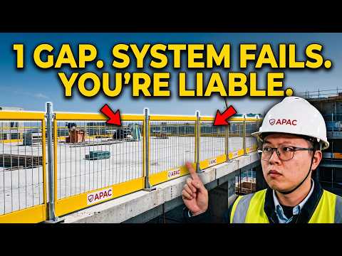 Installing Edge Protection On Concrete Slabs | SafeEdge Bolt Down