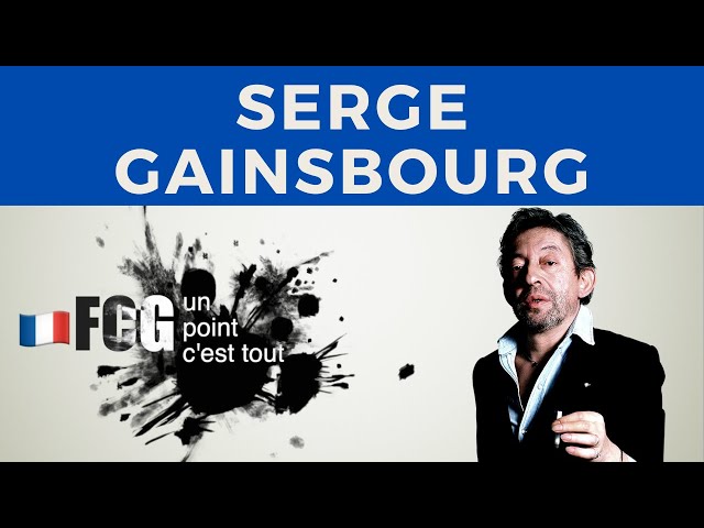 Vidéo Prononciation de Serge Gainsbourg en Français