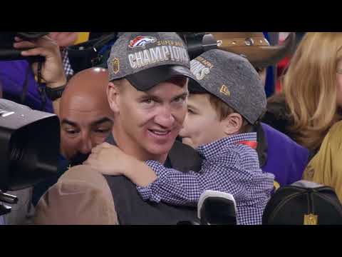 Peyton Manning & Joe Namath on Super Bowl III