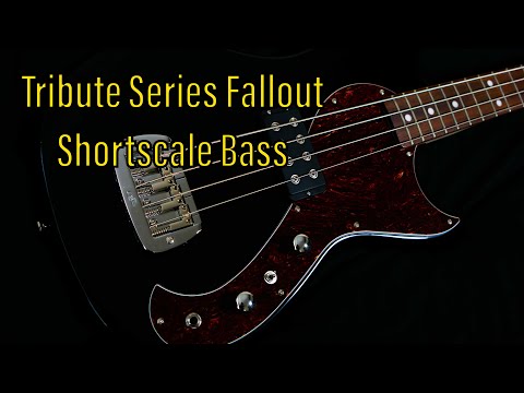 G&L Tribute Series Fallout Bass - Candy Apple Red image 2