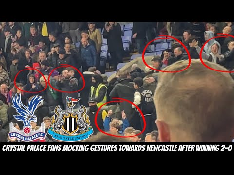 Crystal Palace 2-0 Newcastle away day vlog - WE DESERVED THAT HUMILIATION TONIGHT !!!!!