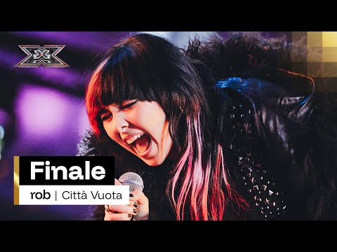 Rob sings "Città vuota" by Mina | X Factor 2025 Finale