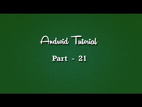Android Androidtutorial Android Tutorial Lesson 21 Database Part 4