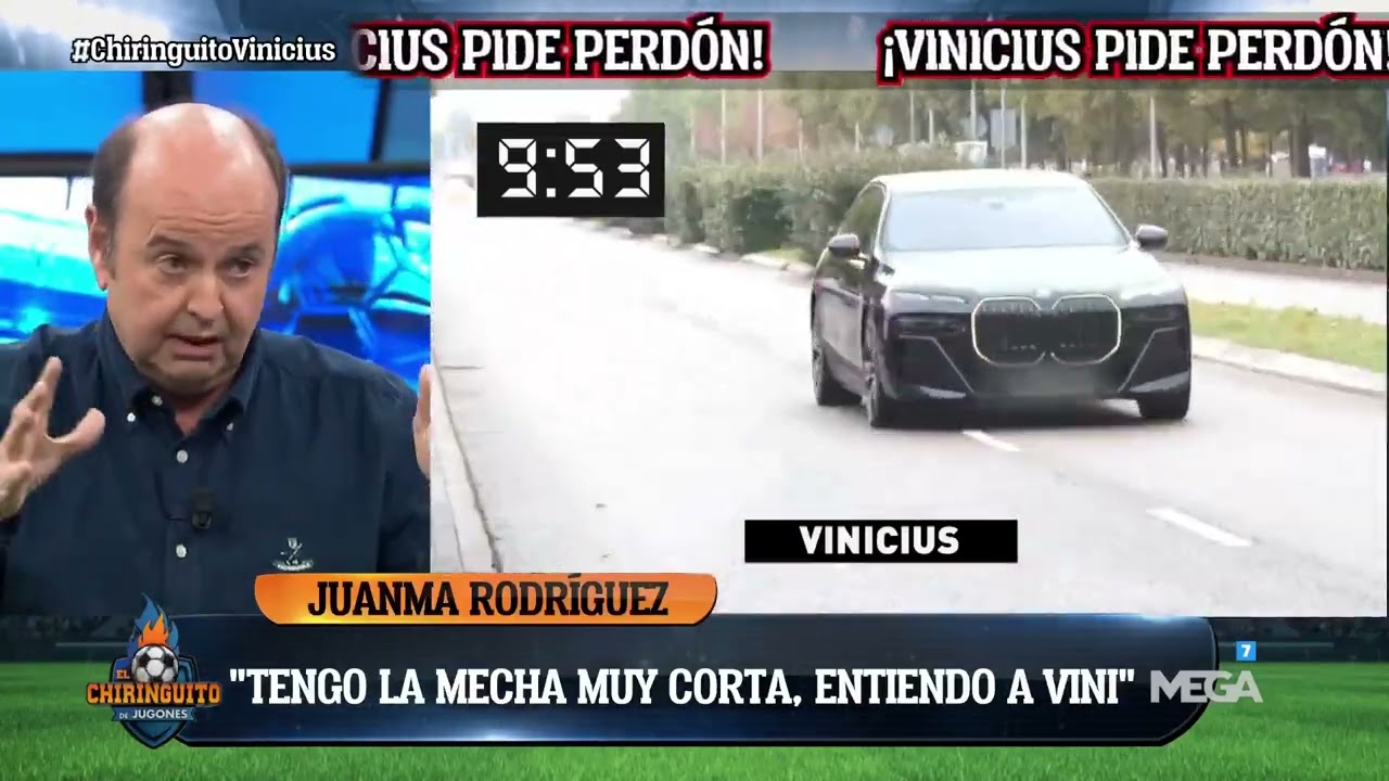 🤷‍♂️ Juanma Rodríguez: "YO ENTIENDO A VINICIUS".🙄