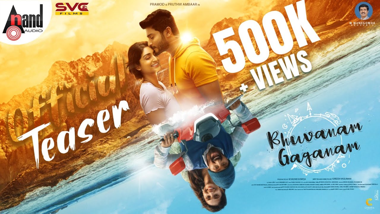 Miniature de la vidéo Bhuvanam Gaganam Official Teaser | Pramod | Pruthvi Amber | Rachel| Ponnu | Gummneni Vijay | Gireesh du film ಭುವನಂ ಗಗನಂ